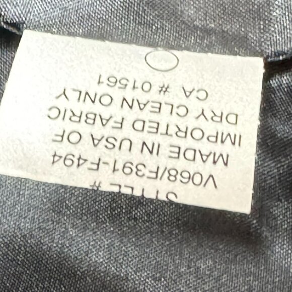 VTG Avenue Montaigne Women' Velvet Cashmere Cotton Wool Evening Jacket Size 2 - Picture 8 of 10